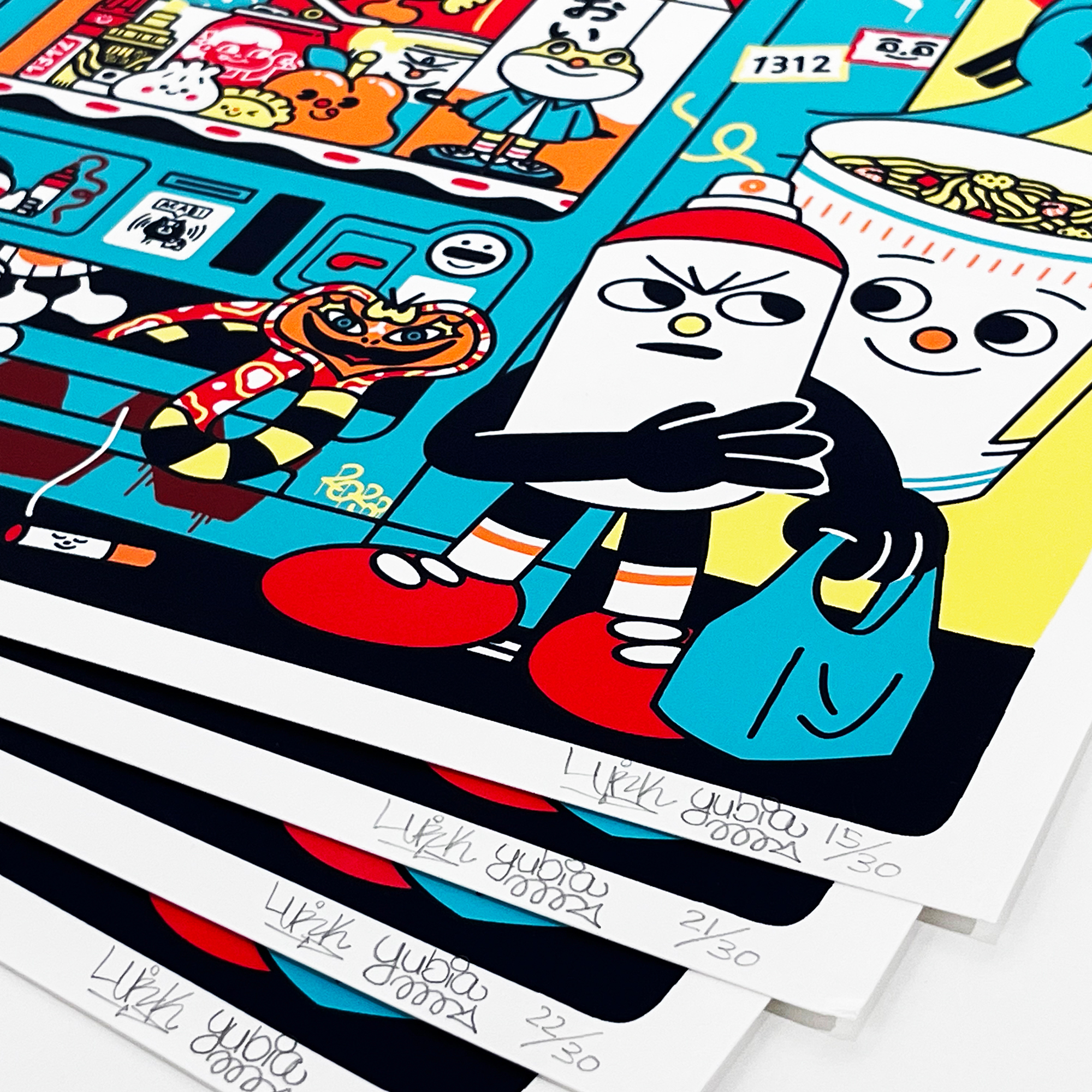 Lurk  x Yubia screenprint