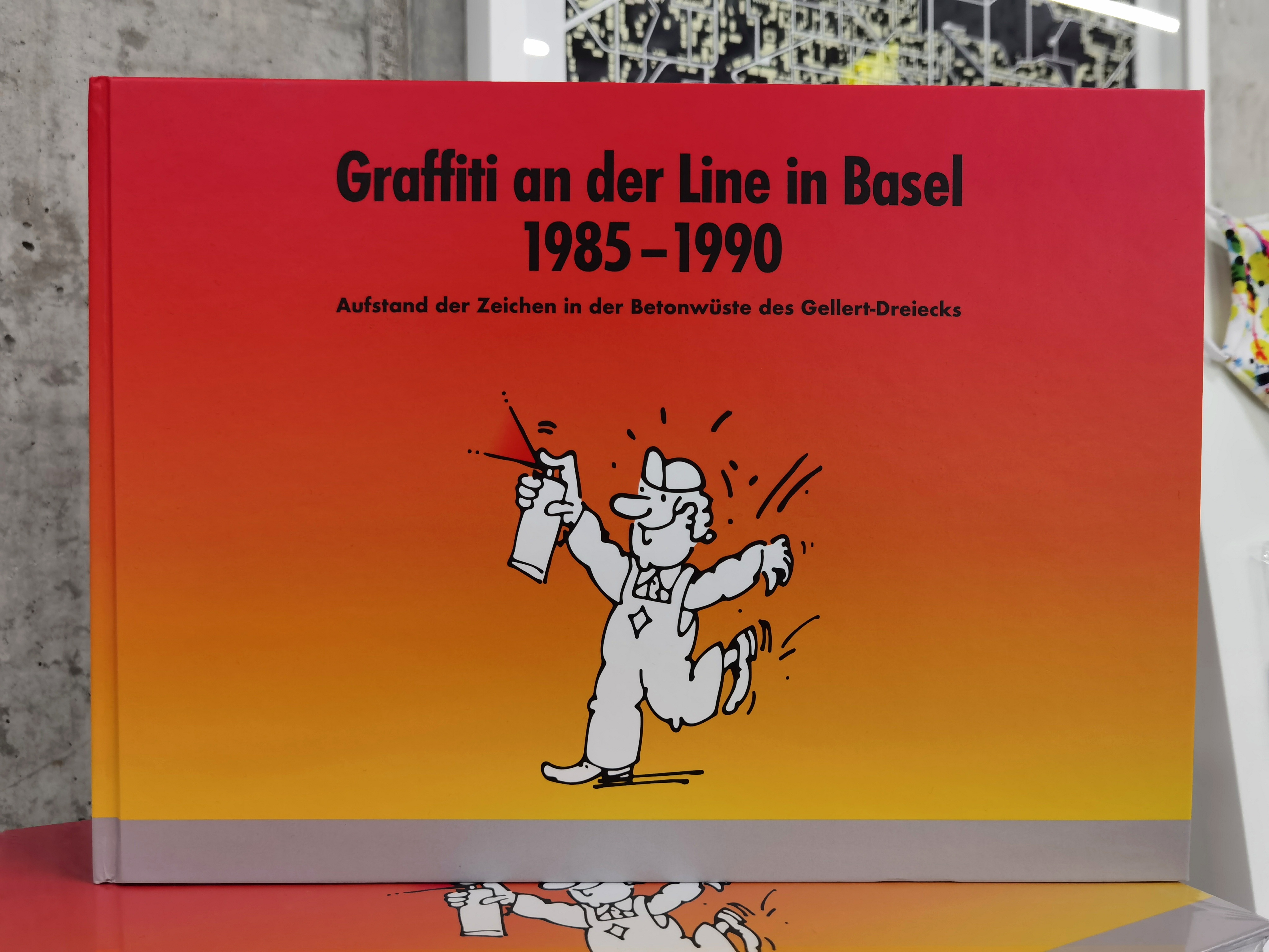 Graffiti an der Line in Basel 1985 - 1990