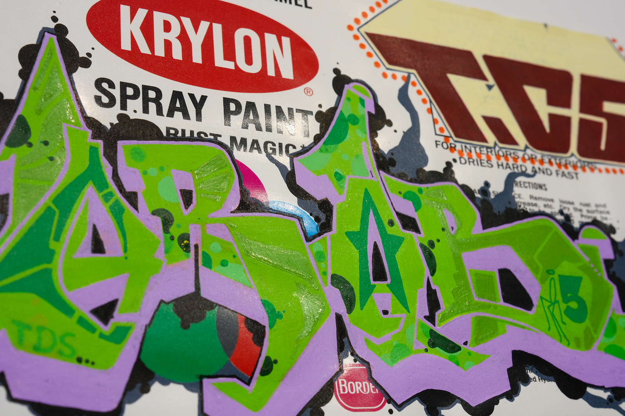 ARAB SPRAYCAN LABEL