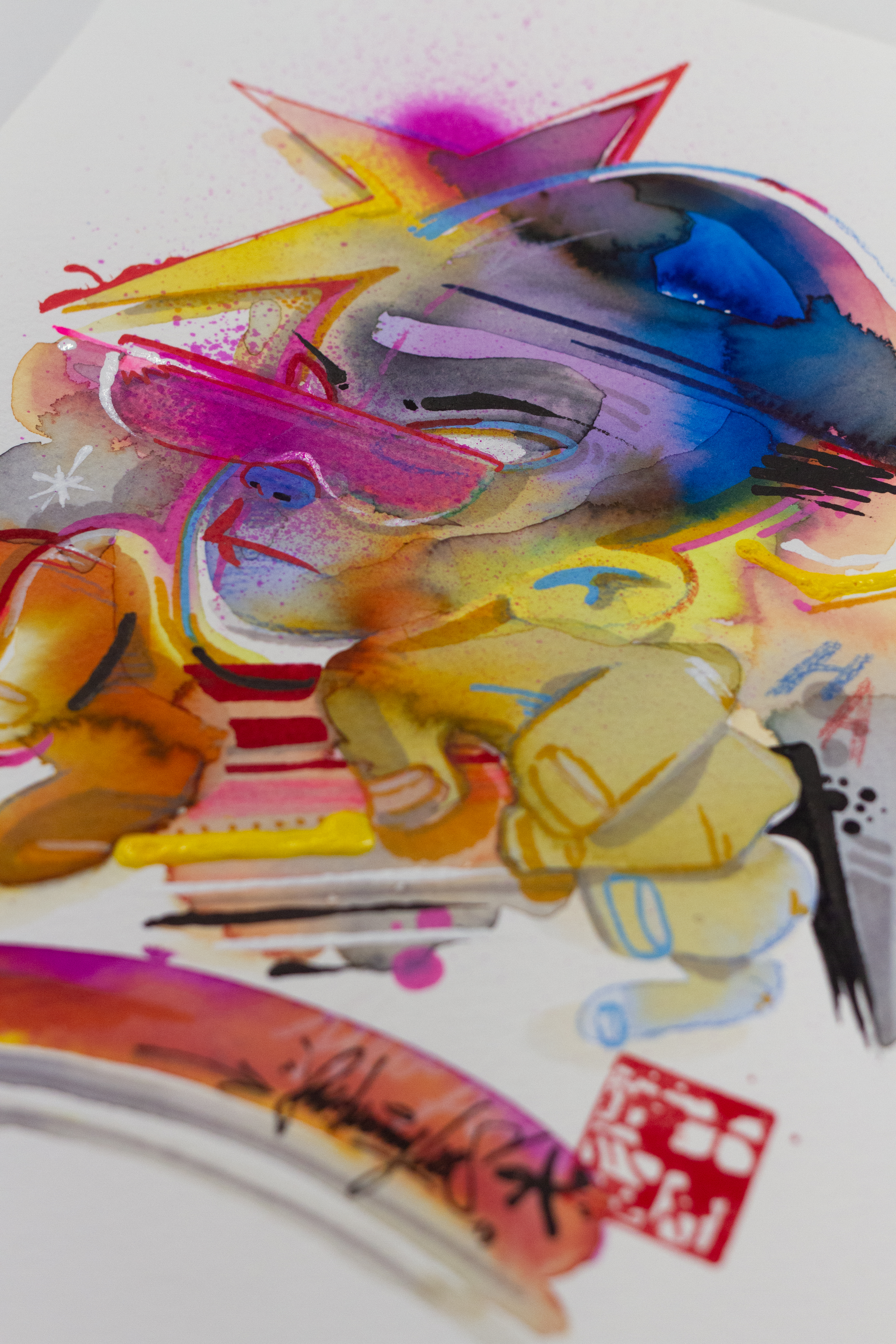 Abstract Bboy